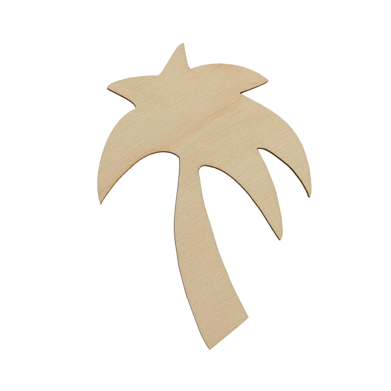 Essentials By Leisure Arts Arts Flat Wood Shape 24pc Palm Tree
